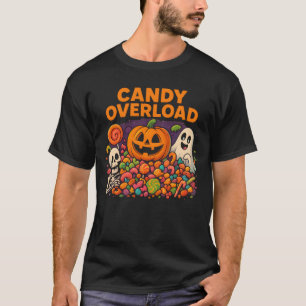 Halloween Candy Overload Cute Spooky Unisex Clothe T-Shirt