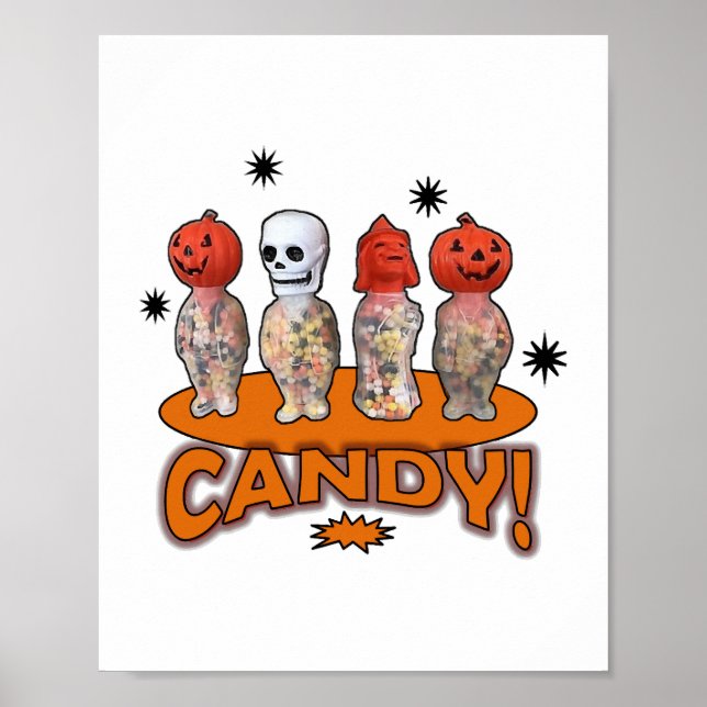 HALLOWEEN CANDY  POSTER (Front)