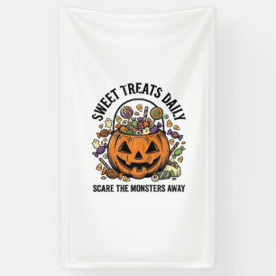 Halloween Candy Shirt Cute Monster Treat Design_1 Banner