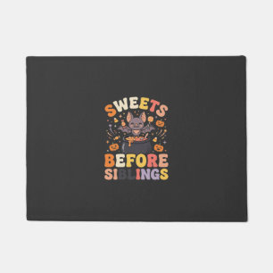 Halloween Candy Sibling Swap Doormat