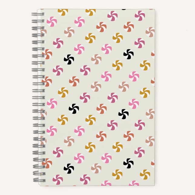 Halloween Candy Spiral Notebook (Front)
