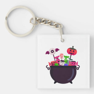 Halloween Candy & Spooky Sweet Mix Key Ring