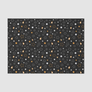 halloween candy stars pattern tissue paper