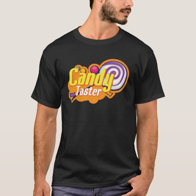 Halloween Candy Taster Inspector For Candy T-Shirt (Front)