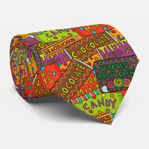 Halloween Candy Tie
