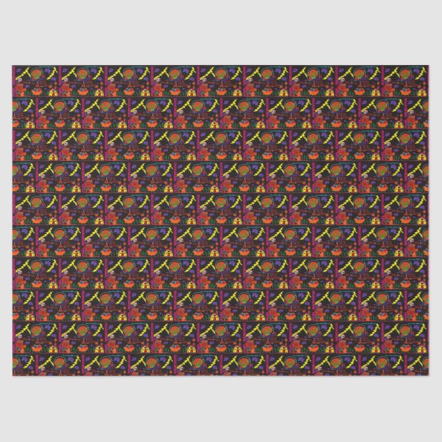 Halloween Candy Tissue Paper (Front)