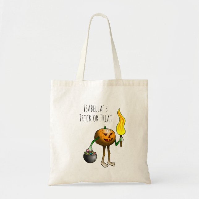Halloween Candy Tote Bag (Front)