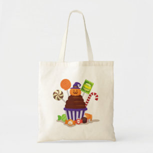 Halloween Candy Trick Or Treat Tote Bag