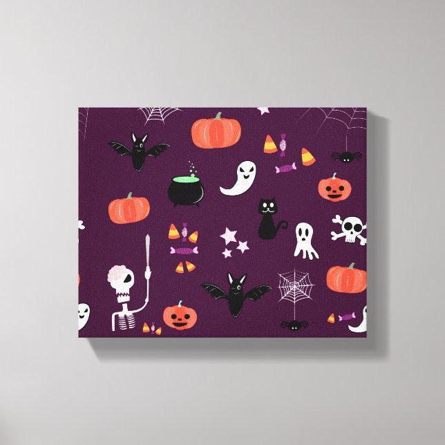 Halloween Canvas Print (Front)