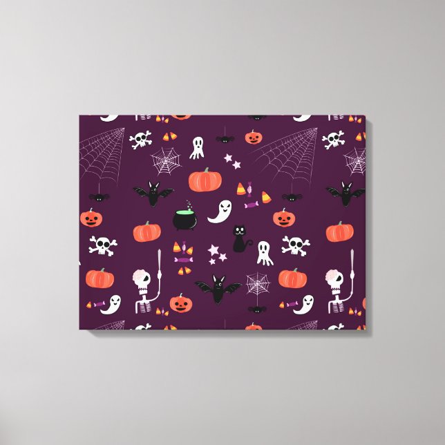 Halloween Canvas Print (Front)