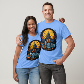 Halloween Capitol Hill Bitcoin Cryptocurrencies T-Shirt