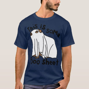 Halloween Capybara This is Some Boo Sheet T-Shirt
