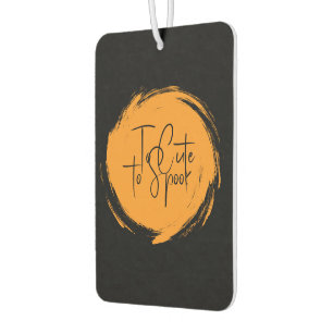 Halloween  car air freshener