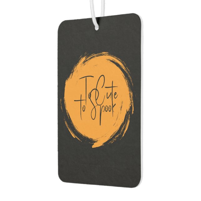 Halloween  car air freshener (Left)