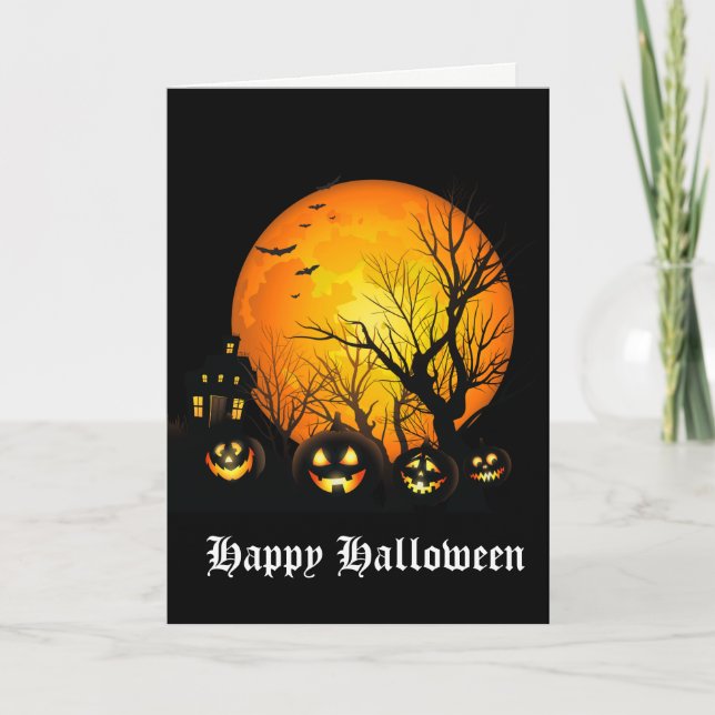 Halloween Card (Front)