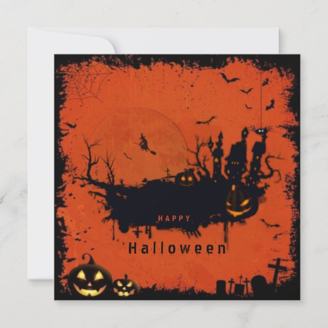 Halloween Card (Front)