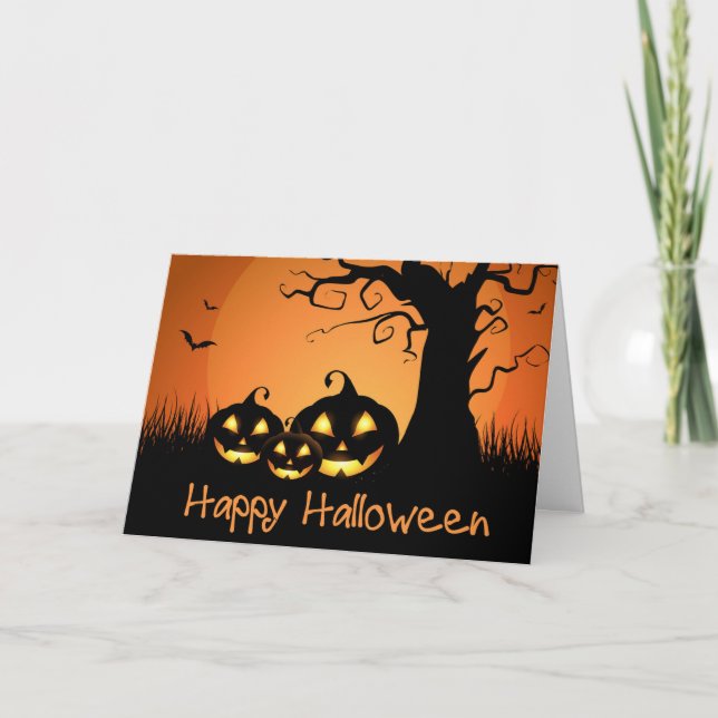 Halloween Card (Front)