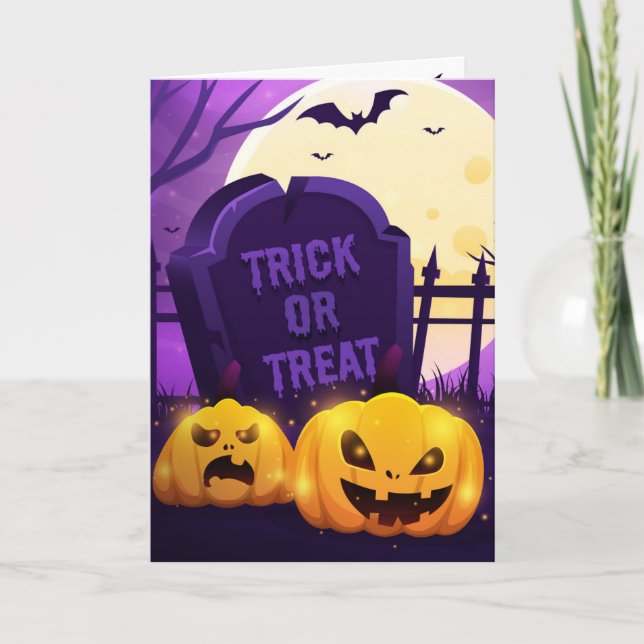 Halloween Card (Front)