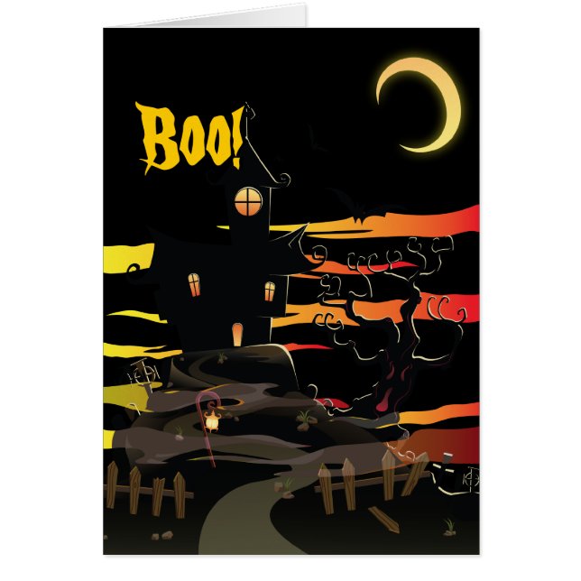 Halloween Card (Front)