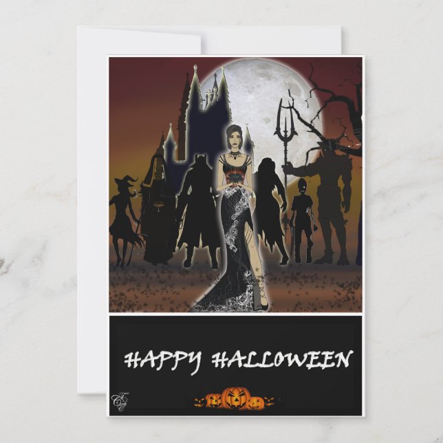 Halloween Card (Front)