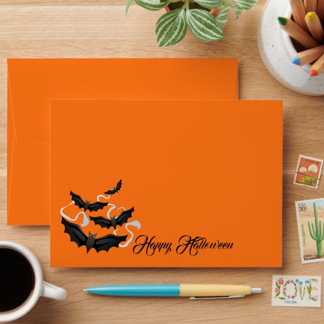 Halloween Card Envelope  (Desk)