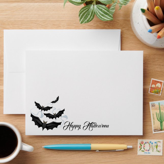 Halloween Card Envelope  (Desk)