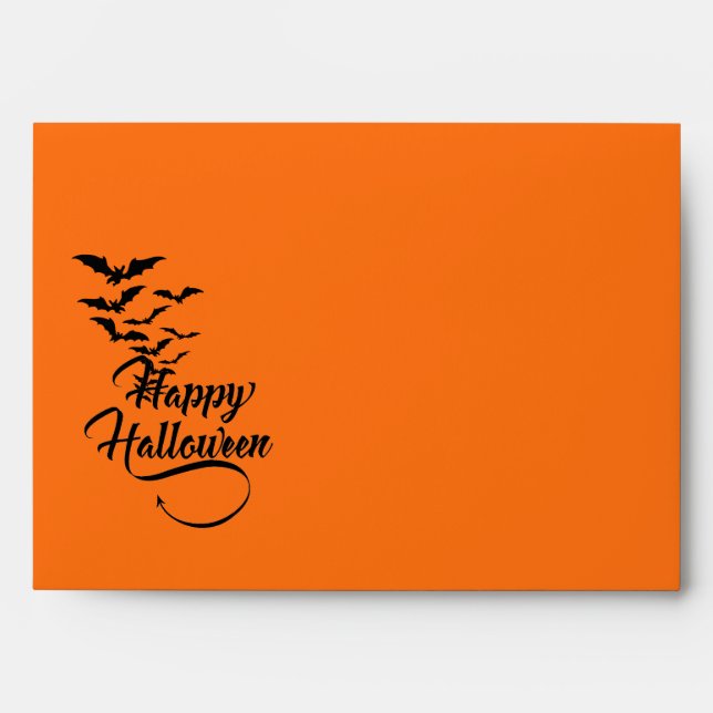 Halloween Card Envelope  (Front)