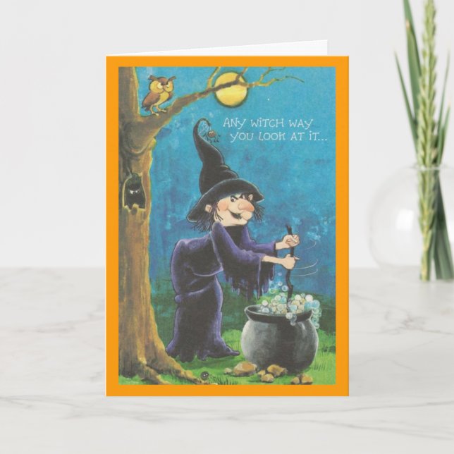 Halloween Card For Children (Front)