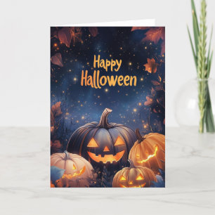 Halloween Card, Happy Halloween Card, Halloween Holiday Card