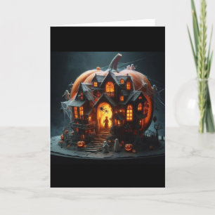 Halloween Card, Happy Halloween, Halloween,Haunted Holiday Card