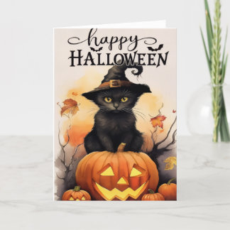 Halloween Card, Happy Halloween, Halloween Holiday Card