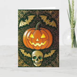 Halloween Card, Happy Halloween, Happy Halloween,  Thank You Card