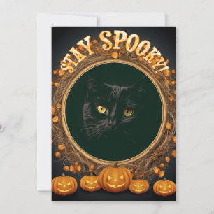 Halloween card. Stay spooky! Holiday Card