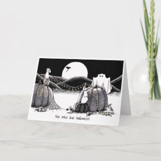 Halloween card: The Mice Love Halloween Card