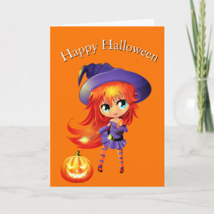 Halloween Card-Witch Card