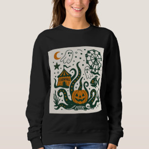 halloween carnaval sweatshirt