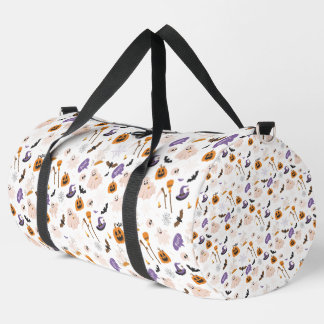 Halloween Cartoon Pattern Duffle Bag