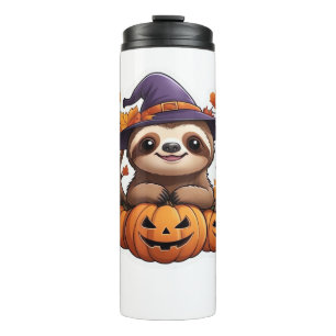 Halloween Cartoon Sloth Classic T-Shirt Thermal Tumbler