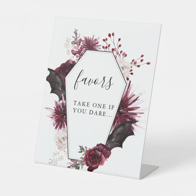 Halloween Cash Bar Sign (Front)