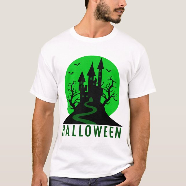 HALLOWEEN CASTLE T-Shirt (Front)