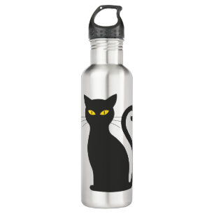 Halloween cat 710 ml water bottle