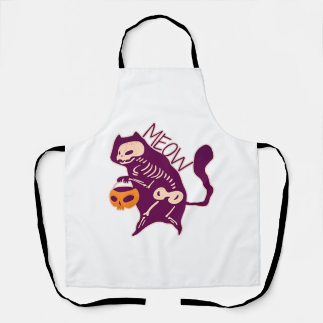 Halloween Cat                    Apron (Front)