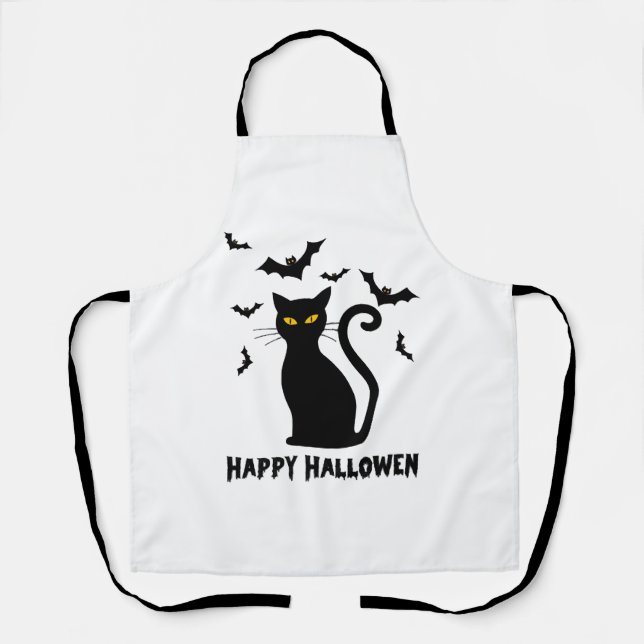 Halloween Cat                       Apron (Front)