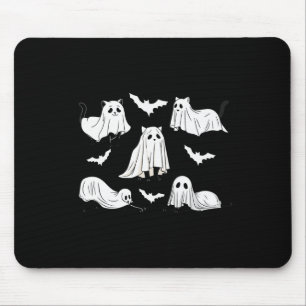 Halloween Cat Black Cat Halloween Scary Cat Angry Mouse Mat