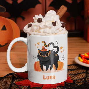 Halloween Cat Coffee Mug