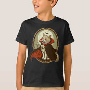 Halloween Cat, Count Catula T-Shirt