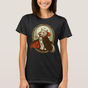 Halloween Cat, Count Catula T-Shirt