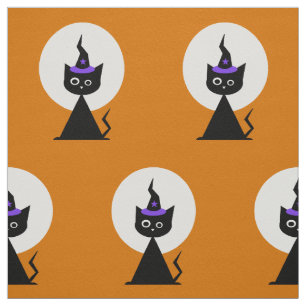 +[ Halloween Cat ]+ Fabric