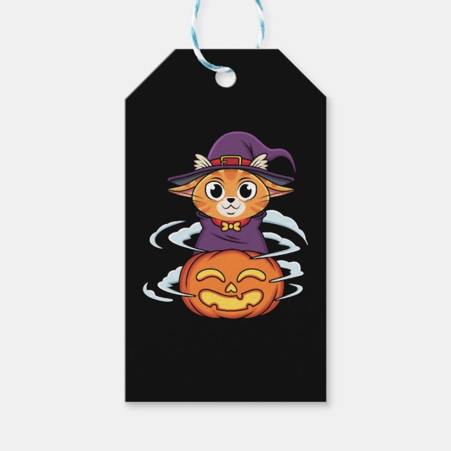 Halloween Cat                        Gift Tags (Front)