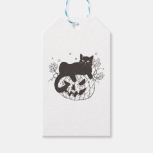 Halloween Cat Gift Tags